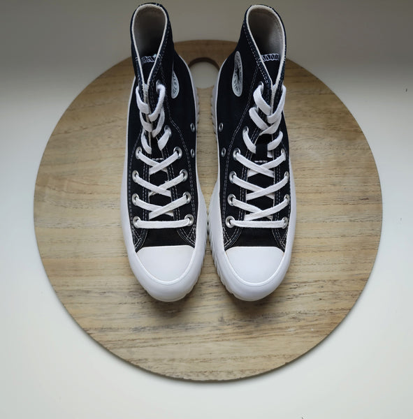 Converse Chuck Taylor All Star Lugged 2.0 Hi Black/White T.36