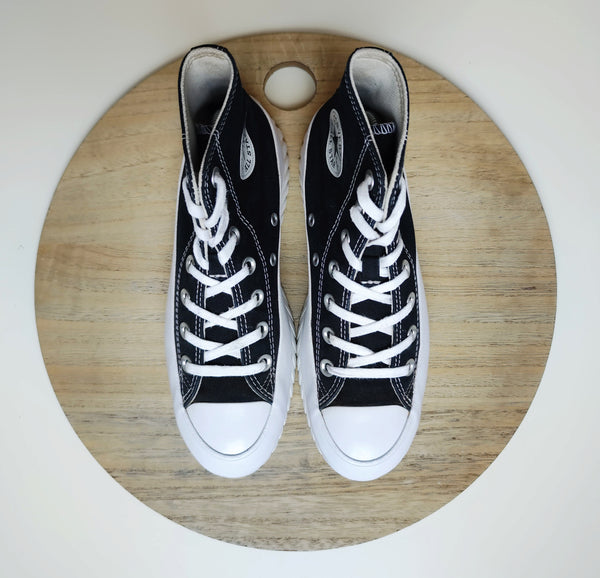 Converse Chuck Taylor All Star Lugged 2.0 Hi Black/White T.36