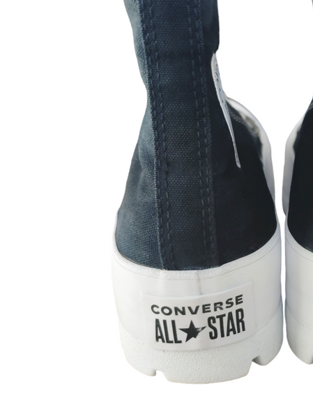 Converse Chuck Taylor All Star Lugged Hi Black/White T.37.5