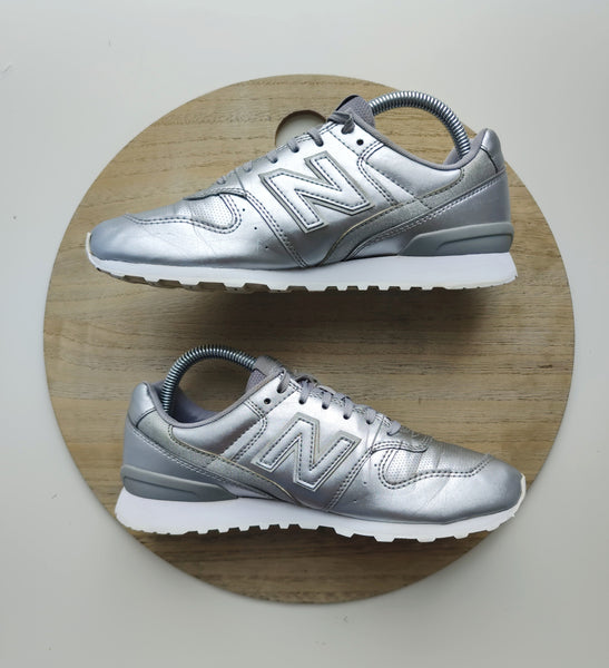 New Balance 996 Metallic Silver T.38