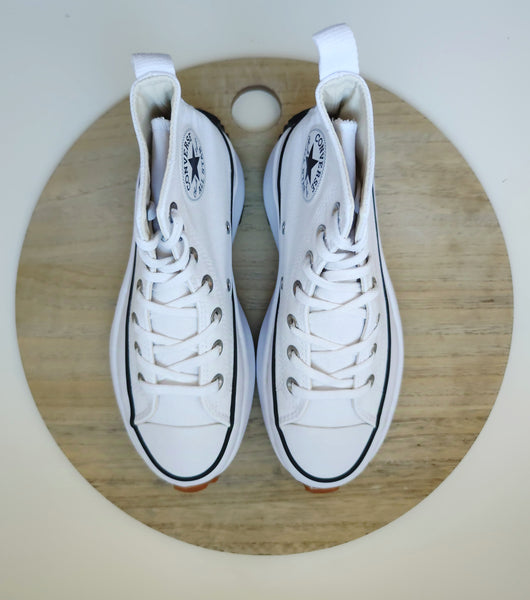 Converse Chuck Taylor Run Star Hike White/Black T.37.5