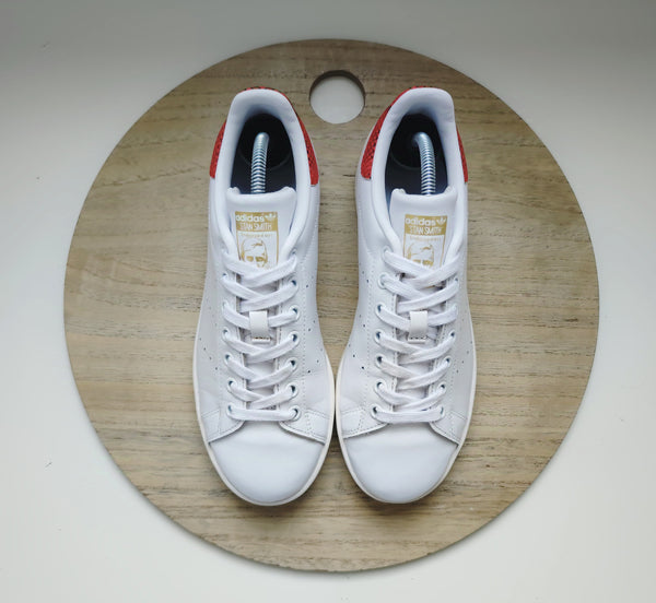 Adidas Stan Smith White/Collegiate Red/Gold Metallic T.38