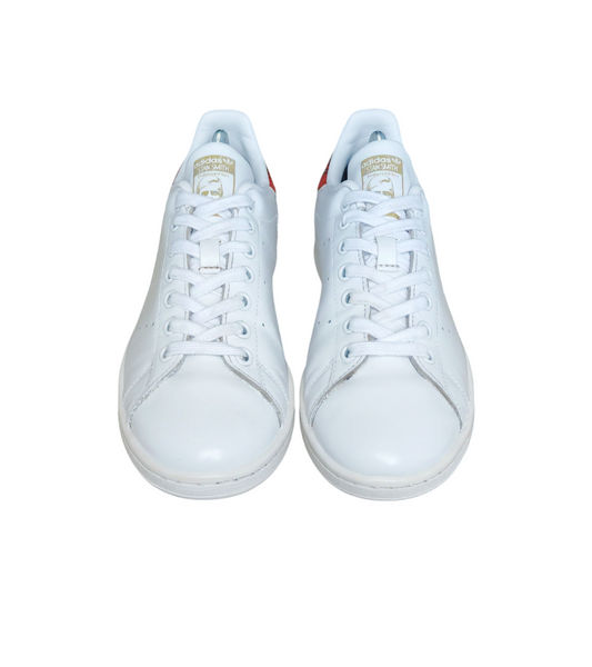 Adidas Stan Smith White/Collegiate Red/Gold Metallic T.38