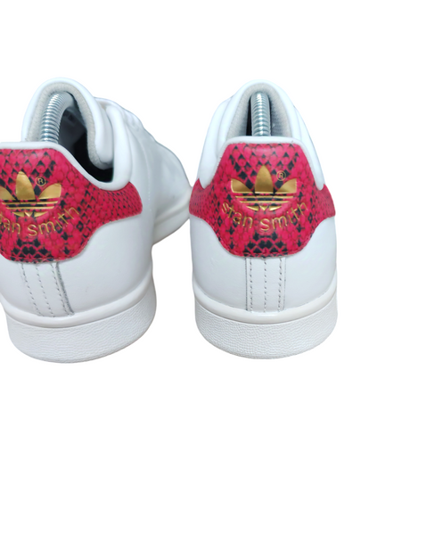 Adidas Stan Smith White/Collegiate Red/Gold Metallic T.38