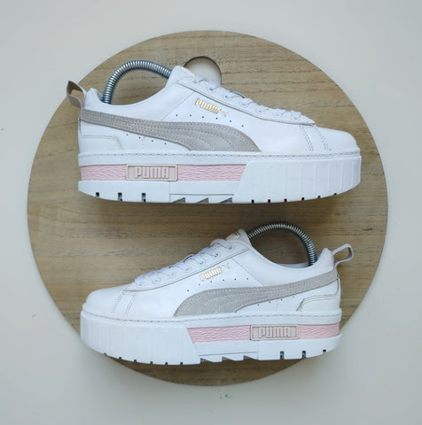 Puma Mayze White/Marshmallow T.38