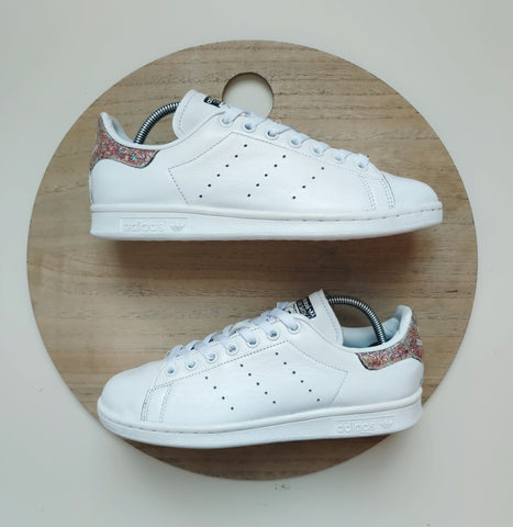 Adidas Stan Smith White/Glitter Pink T.38