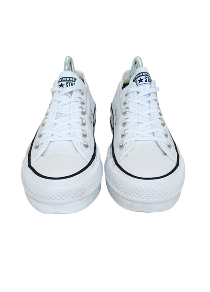 Converse Chuck Taylor All Star Lift Platform Ox White/Black T.36