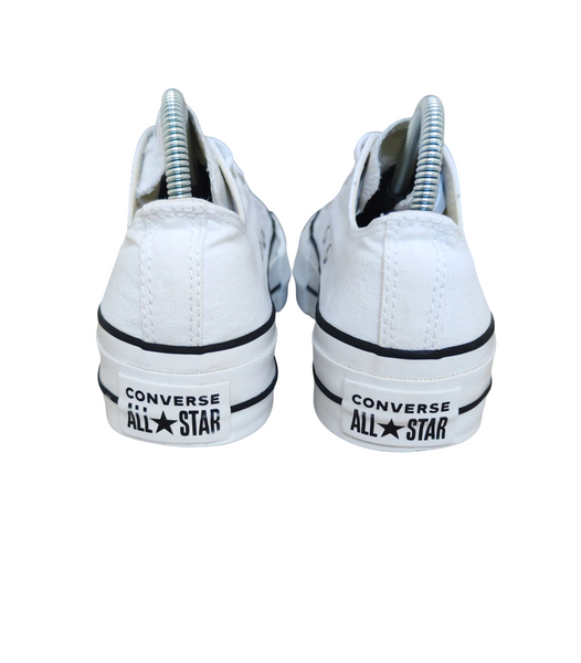 Converse Chuck Taylor All Star Lift Platform Ox White/Black T.36