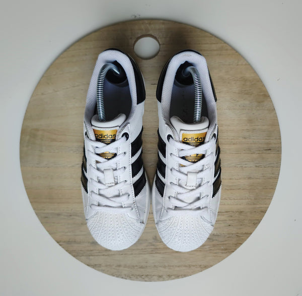 Adidas Superstar Bold Cloud White/Core Black/Gold Metallic T.36 2/3