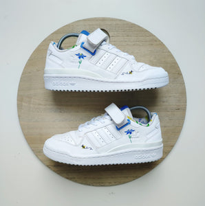 Adidas Forum Low Cloud White/Blue Fusion/Green T.36