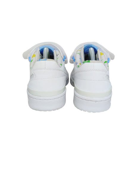 Adidas Forum Low Cloud White/Blue Fusion/Green T.36