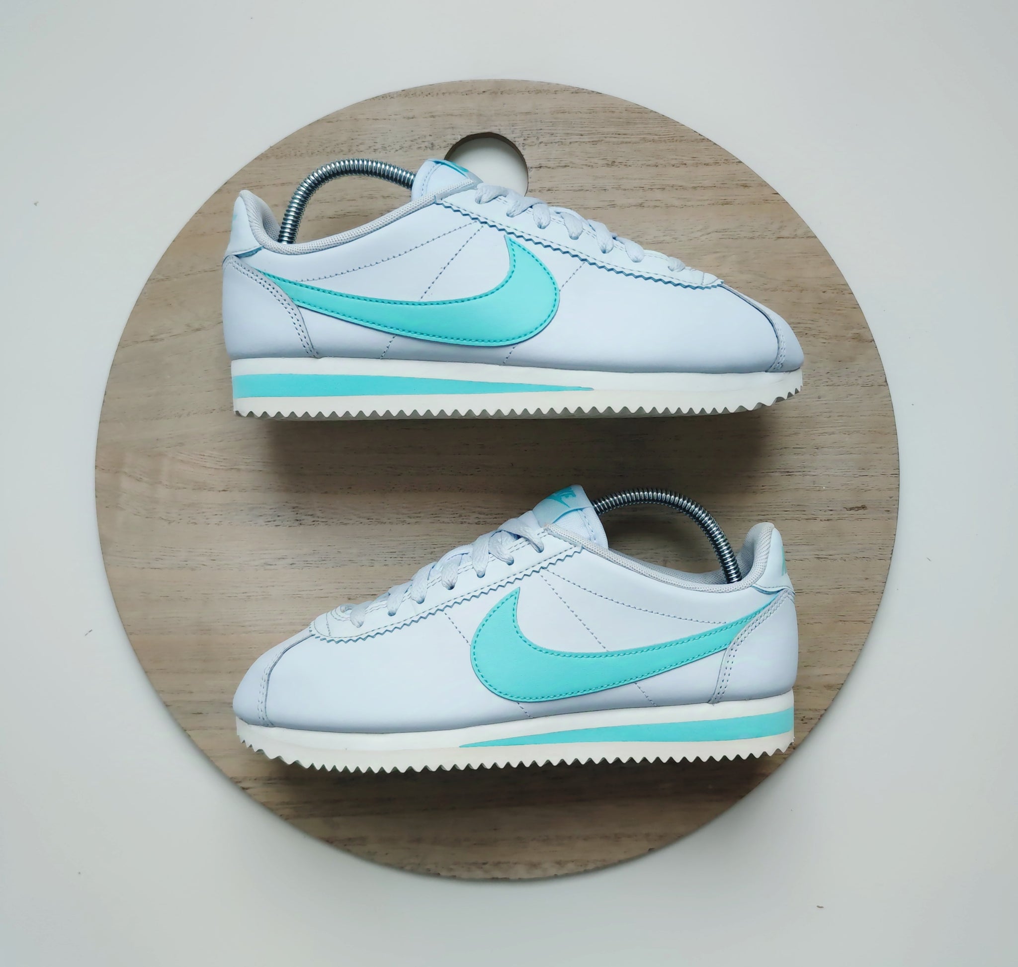 Nike Cortez Grey Light Aqua T.38