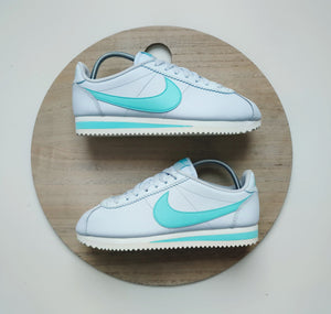 Nike Cortez Grey Light Aqua T.38