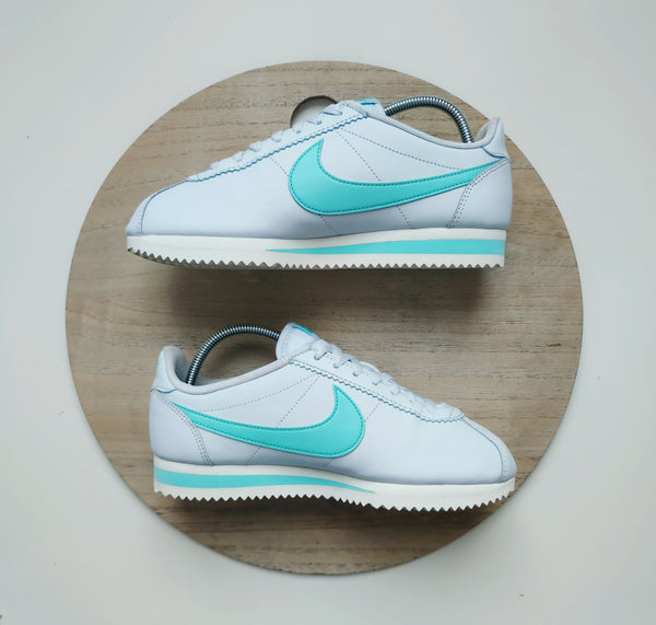 Nike Cortez Grey Light Aqua T.38