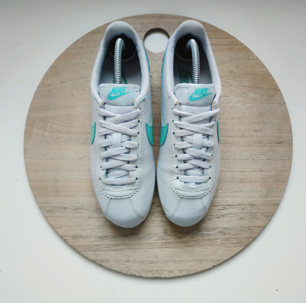 Nike Cortez Grey Light Aqua T.38