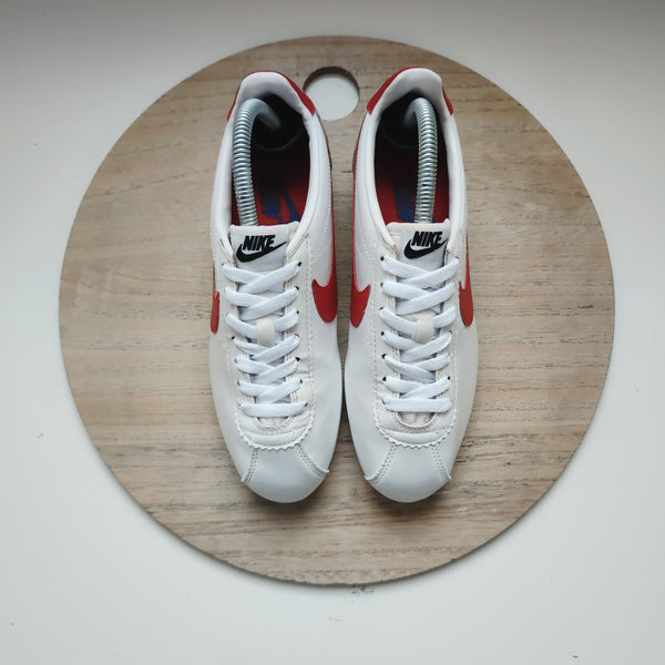 Nike Cortez White/Varsity Red T.38.5