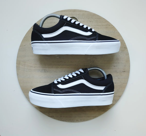 Vans Old Skool Platform Black/White T.38.5