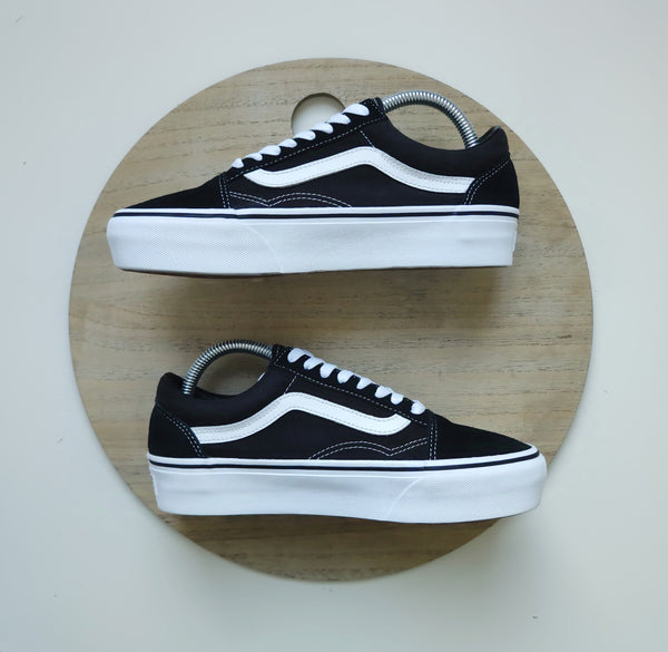 Vans Old Skool Platform Black/White T.38.5