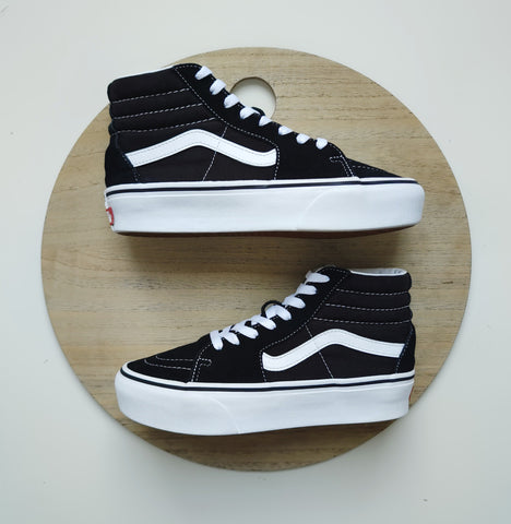 Vans SKI-H8 Platform Black/White T.36.5