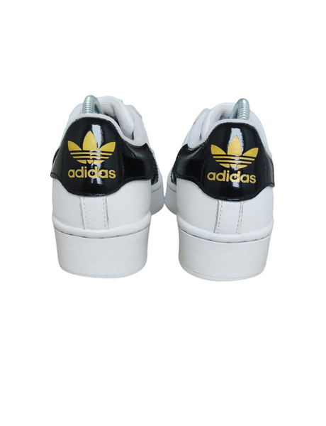 Adidas Superstar Bold Cloud White/Core Black/Gold Metallic T.36 2/3