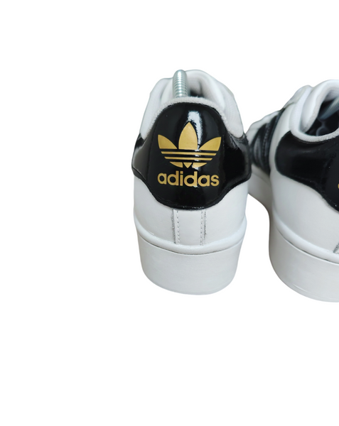 Adidas Superstar Bold Cloud White/Core Black/Gold Metallic T.36 2/3